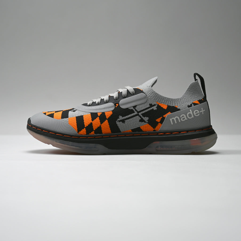 Skiff MD - Grey/Orange