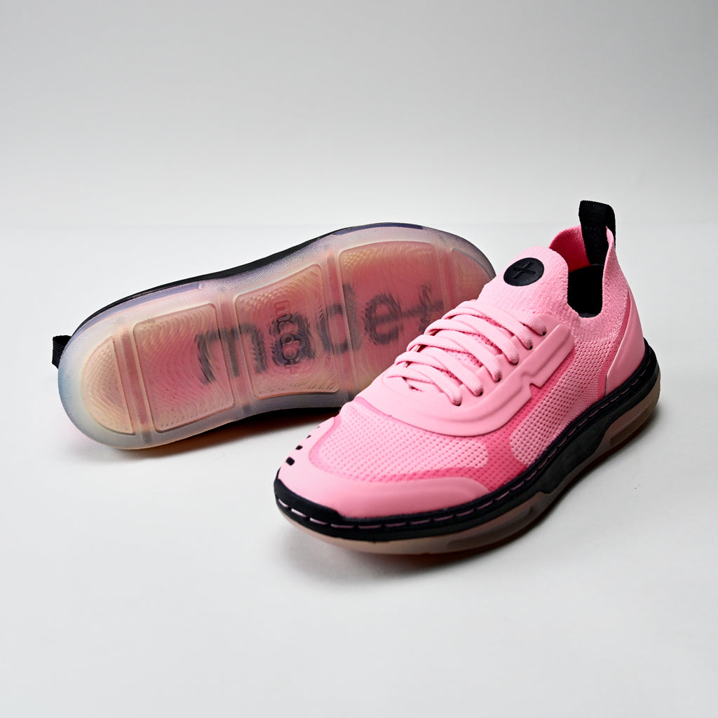 Bangr Bubble Gum Pink Pickleball Shoe – made+