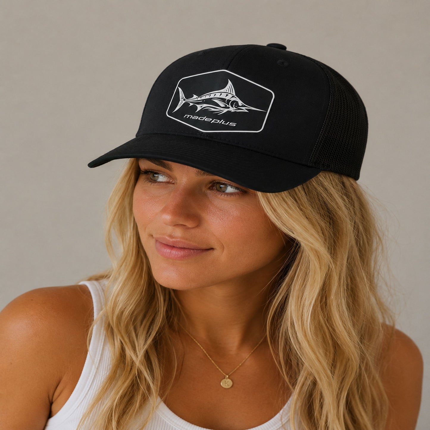 Marlin Patch Trucker Hat