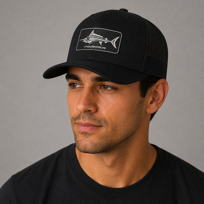 Offshore Skeleton Patch Trucker Hat