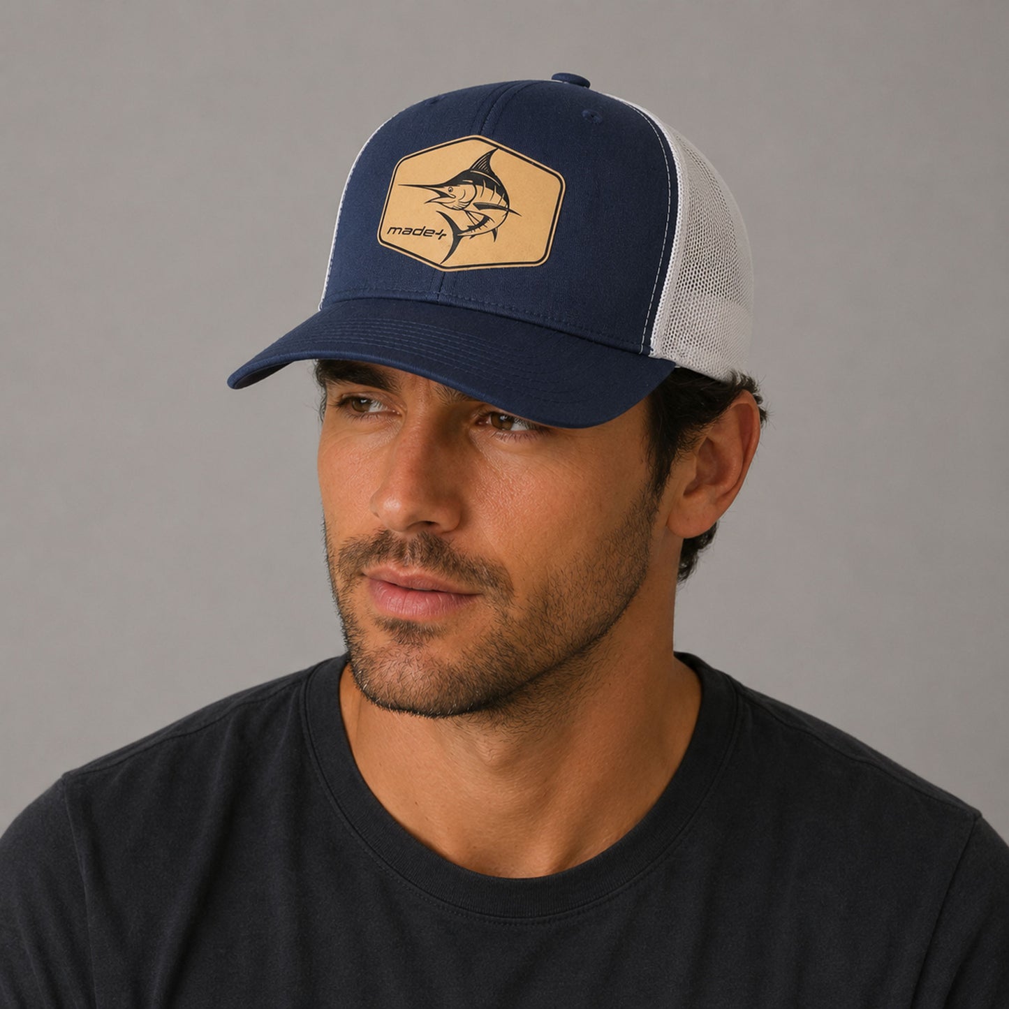 Marlin Patch Trucker Hat