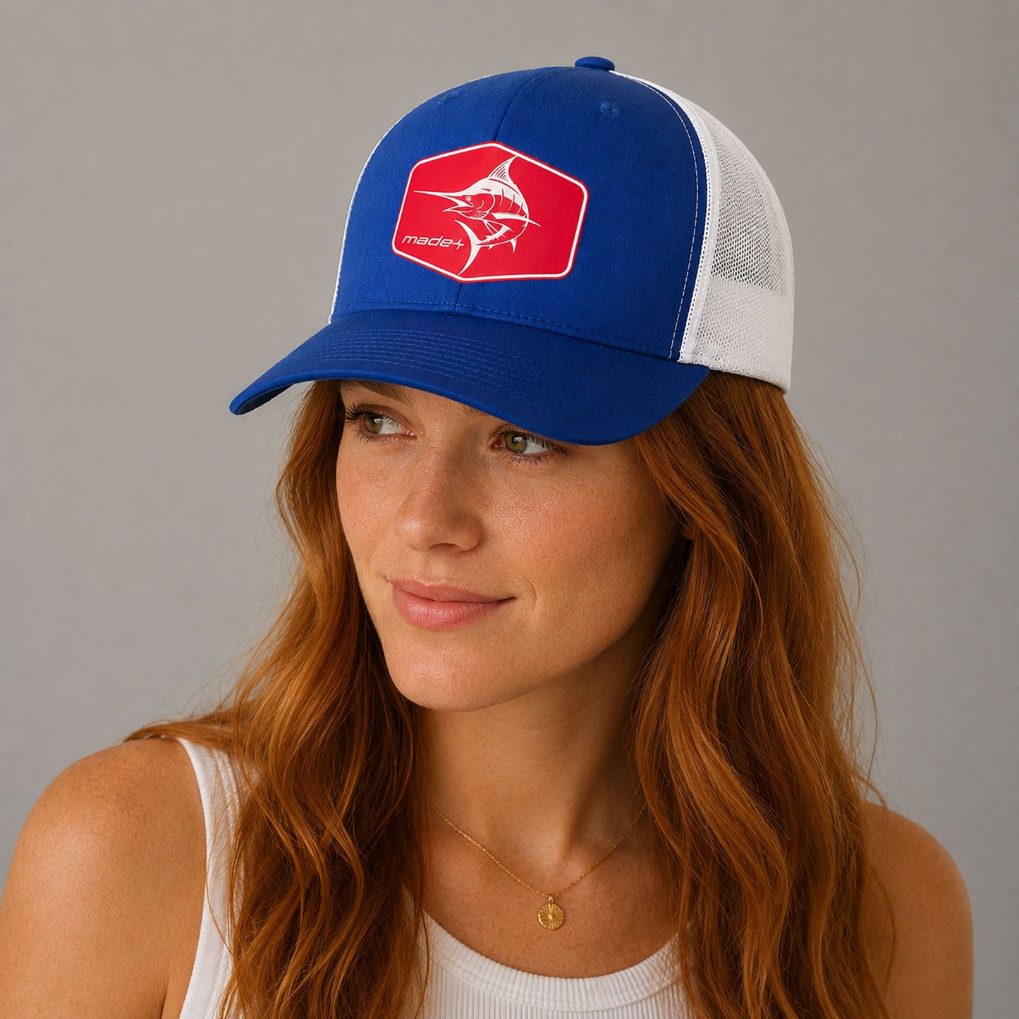 Marlin Patch Trucker Hat