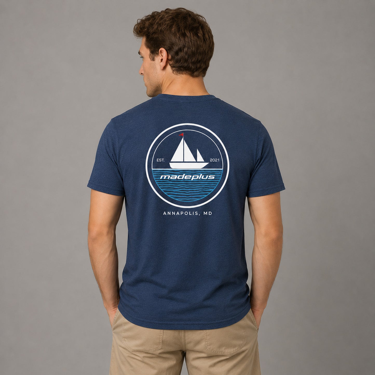 Deck Life Sail Circle Tee