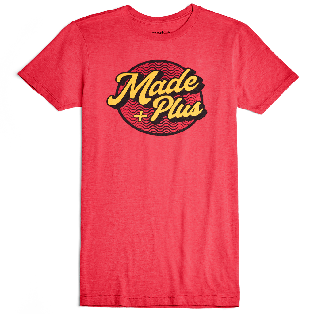 retro made tee